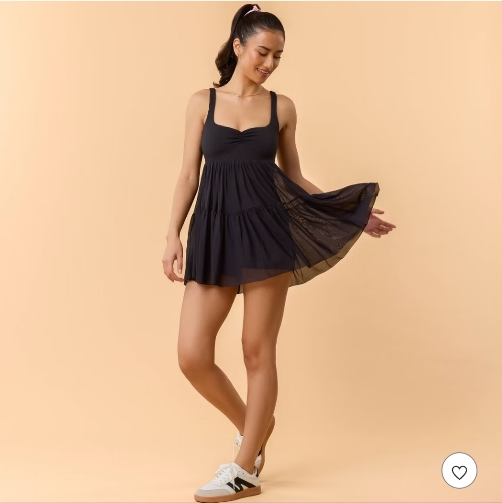 Blogilates Women's Sweetheart Babydoll Dress/ Athletic Dress